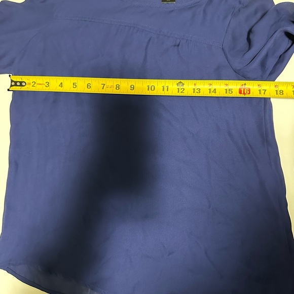 Marc By Marc Jacobs Navy Blue Blouse Size 0 - Picture 7 of 7